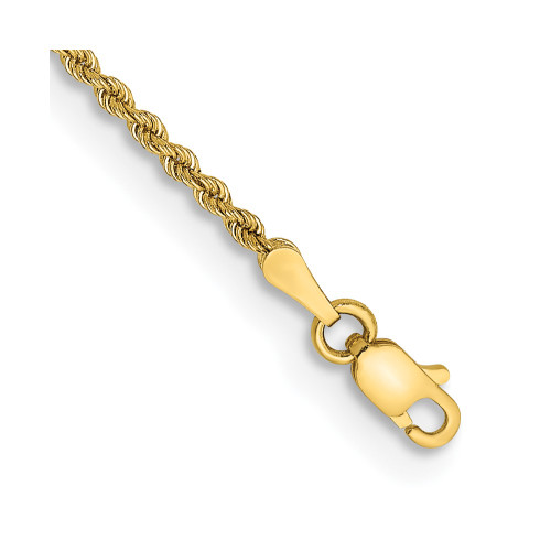 10k Yellow Gold 2mm Regular Rope Chain 10K014S-7