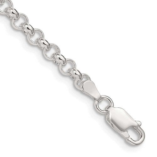 Image of Sterling Silver 4mm Rolo Chain QFC5-8