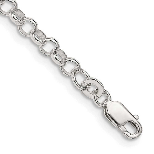 Image of Sterling Silver 4mm Rolo Chain QFC75-7