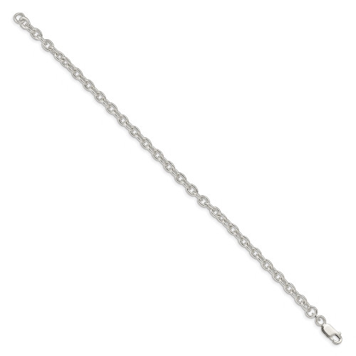 Sterling Silver 4.5mm Cable Chain QCL120-7
