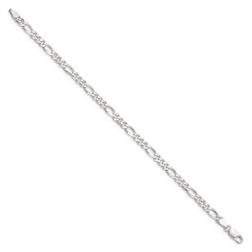 Sterling Silver 4.5mm Figaro Chain QFG120-8