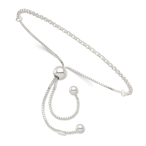 Sterling Silver Adjustable Bracelet QG4783