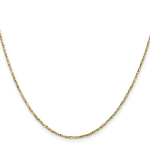 Image of 14K Yellow Gold 20 inch 1.1mm Ropa with Spring Ring Clasp Chain