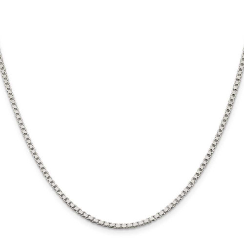 Image of Sterling Silver 2mm Box Chain QBX040-30