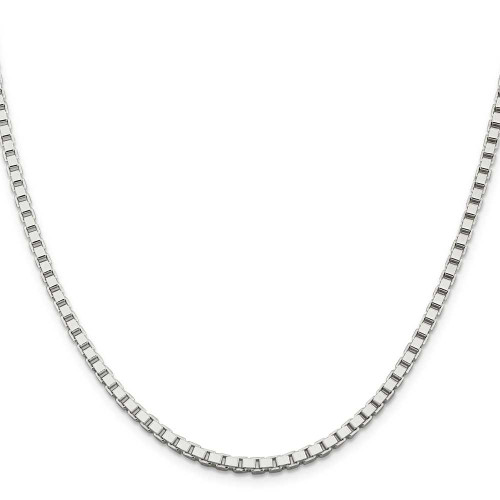 Image of Sterling Silver 3mm Box Chain QBX057-20