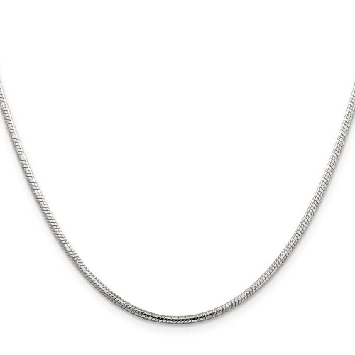 Image of Sterling Silver 2mm Snake Chain QSN060-30