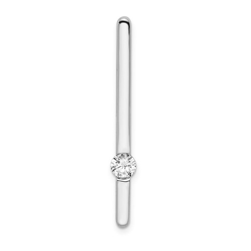 Image of Sterling Silver CZ Pendant PM8082-037-SSWCZ