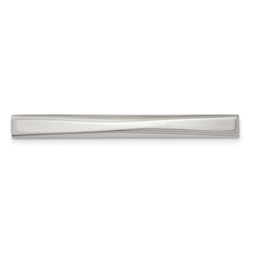 Chisel Stainless Steel Polished Tie Bar SRT103