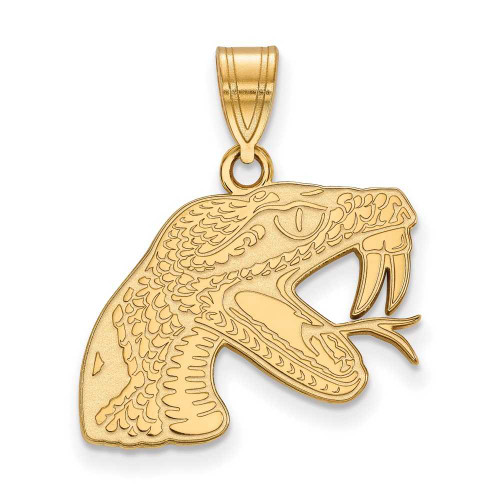Image of 14K Yellow Gold Florida A&M University Medium Pendant by LogoArt