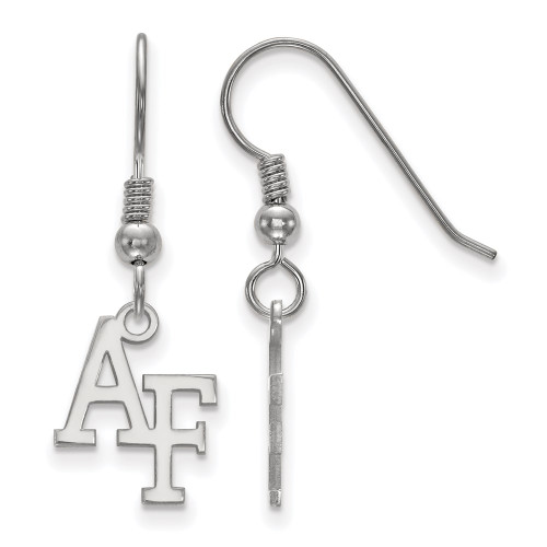 Sterling Silver United States Air Force Academy Small Dangle Earrings by LogoArt