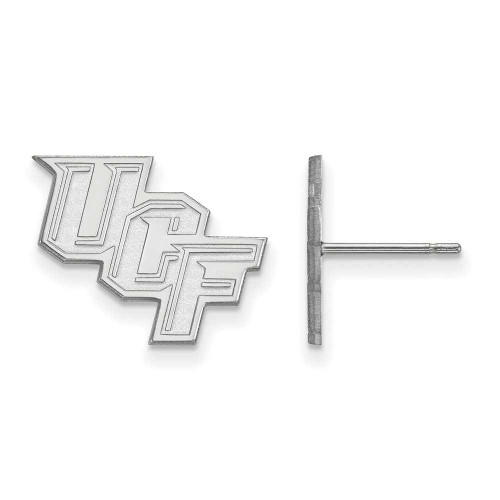 Image of Sterling Silver University of Central Florida Small Post Earrings by LogoArt