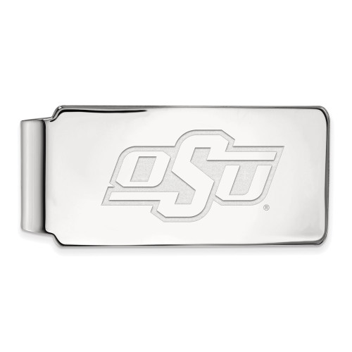 Sterling Silver Oklahoma State University Money Clip by LogoArt