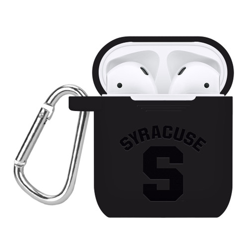 Syracuse Engraved Compatible with Apple AirPods Case Cover (Black)