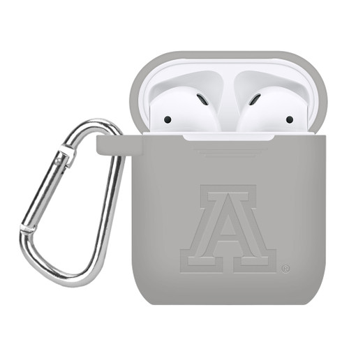 Arizona Wildcats Engraved Compatible with Apple AirPods Case Cover (Gray)