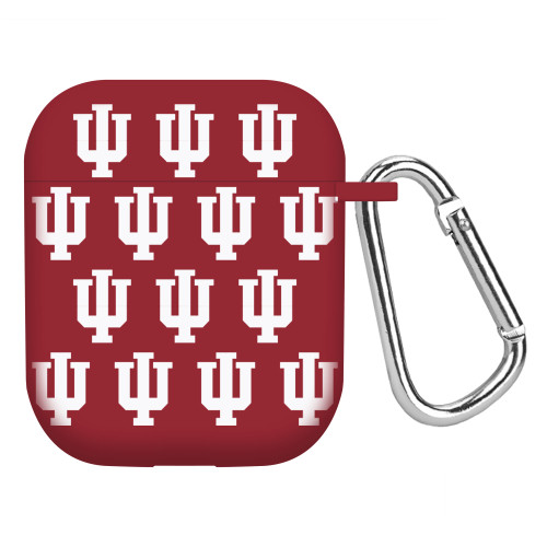 Indiana Hoosiers HD Compatible with Apple AirPods Gen 1&2 Case Cover - Repeating
