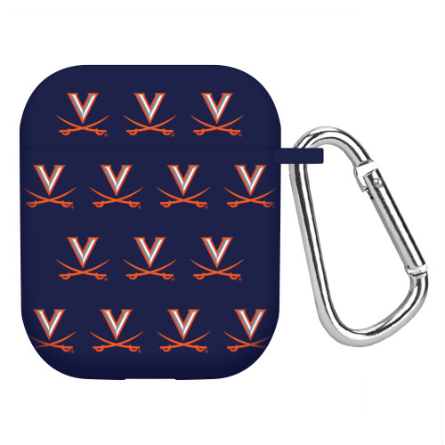 Virginia Cavaliers HD Compatible with Apple AirPods Gen 1&2 Case Cover - Repeating
