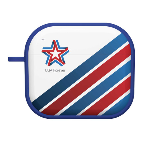 Image of USPS Patriotic HDX Case Cover Compatible with Apple AirPods Gen 3 (USA Forever)