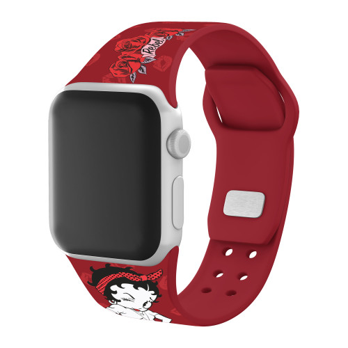 Betty Boop Romantic Rebel Fearless HD Watch Band Compatible with Apple Watch