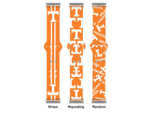 Tennessee Volunteers HD Watch Band Compatible with Fitbit Versa 3 and Sense - Random Pattern