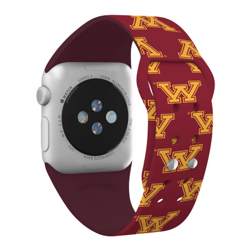 Minnesota Golden Gophers HD Watch Band Compatible with Apple Watch - 38/40/41mm - Repeating