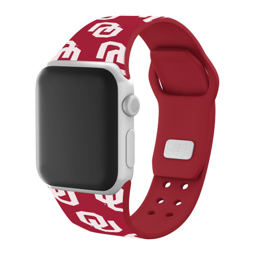 Oklahoma Sooners HD Compatible with Apple Watch Band - Repeating