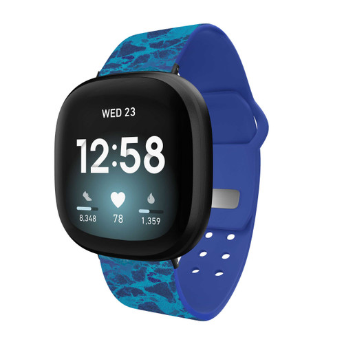 Image of Realtree Wave 2 HD Watch Band Compatible with Fitbit Versa 3 & Sense