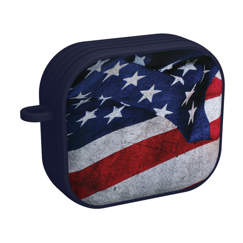 USA Flag HDX Compatible with Apple AirPods Gen 3 Case Cover (Flag)