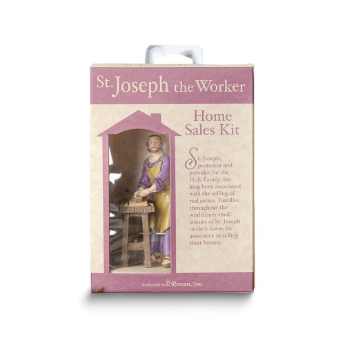 St. Joseph Four Piece Home Seller Kit with Prayer Card (Gifts)