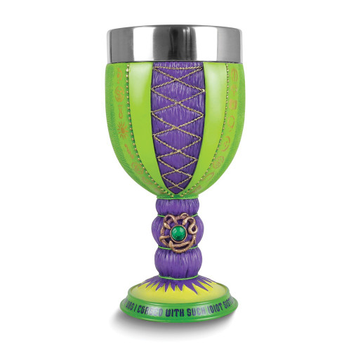 Disney Showcase Hand-painted Resin Hocus Pocus Winnifred Chalice with Stainless Steel Lining (Gifts)