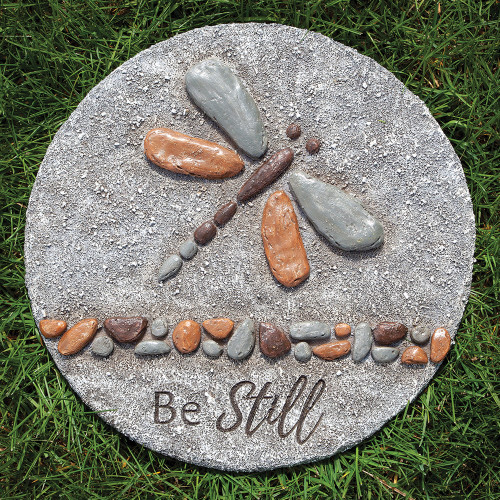 Be Still Dragonfly 11.8 inch Stepping Stone (Gifts)