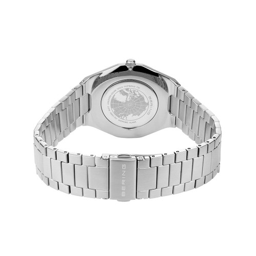 Bering Time - Classic - Mens Polished/Brushed Silver-tone Watch - 19641-707