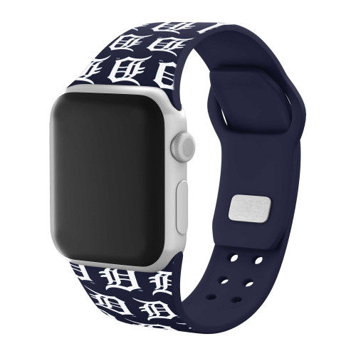 Image of Game Time Detroit Tigers HD Watch Band Compatible with Apple Watch - Repeating