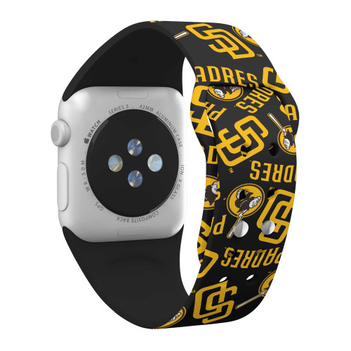 Image of Game Time San Diego Padres HD Watch Band Compatible with Apple Watch - Random
