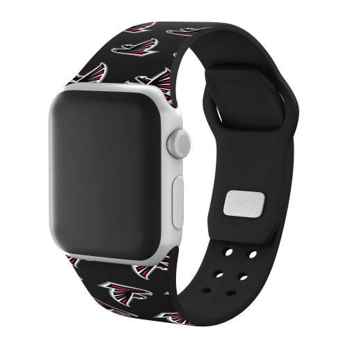 Image of Game Time Atlanta Falcons HD Watch Band Compatible with Apple Watch - Repeating