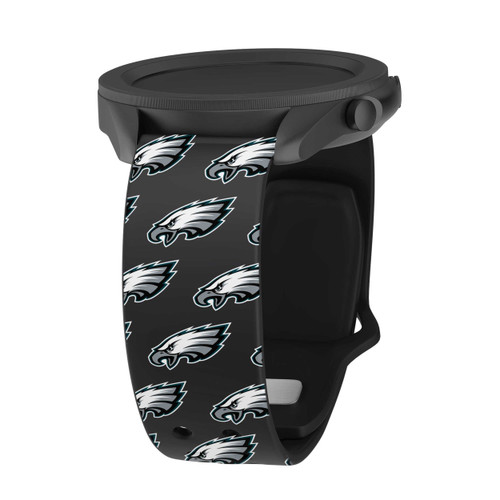 Image of Game Time Philadelphia Eagles HD Watch Band Compatible with Apple Watch - Repeating