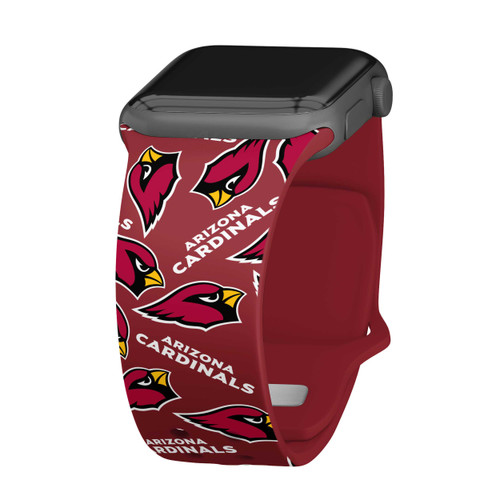 Image of Game Time Arizona Cardinals HD Watch Band Compatible with Apple Watch - Random