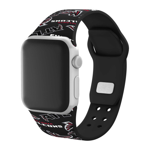 Image of Game Time Atlanta Falcons HD Watch Band Compatible with Apple Watch - Random