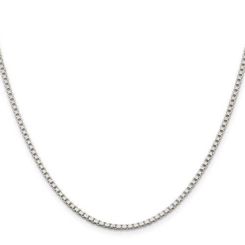 Sterling Silver 2mm Box Chain QBX040-24