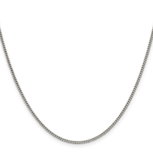 Sterling Silver 1.75mm Curb Chain QCB050-28