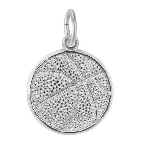 Basketball Charm (Choose Metal) by Rembrandt - Style 1106