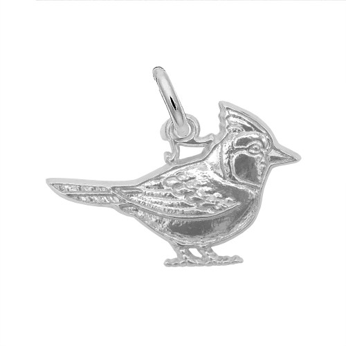 Blue Jay Charm (Choose Metal) by Rembrandt - Style 1119