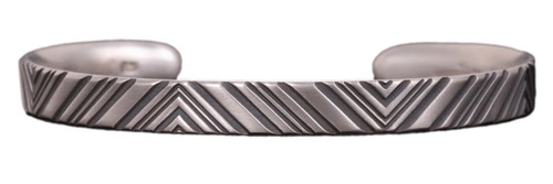 TRINITY Sterling Silver by Nik Lub Handmade Cuff Bracelet - Made to Order, 2 Week Lead Time