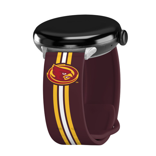 Iowa State Cyclones HD Watch Band Compatible with Google Pixel Watch Long Stripes