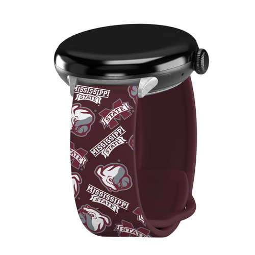Mississippi State Bulldogs HD Watch Band Compatible with Google Pixel Watch Long Random