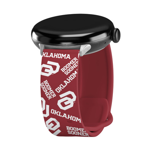 Oklahoma Sooners HD Watch Band Compatible with Google Pixel Watch Long Random