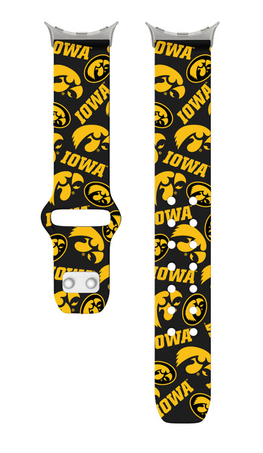 Iowa Hawkeyes HD Watch Band Compatible with Google Pixel Watch Long Random