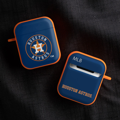 Game Time Houston Astros HDX Case Cover Compatible with Apple AirPods Gen 1 & 2 (Classic)