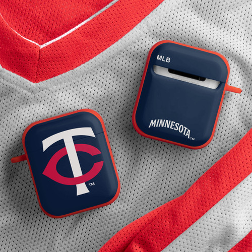 Game Time Minnesota Twins HDX Case Cover Compatible with Apple AirPods Gen 1 & 2 (Classic)