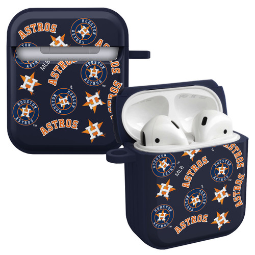 Game Time Houston Astros HDX Case Cover Compatible with Apple AirPods Gen 1 & 2 (Select)