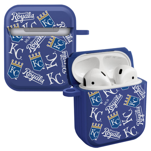 Game Time Kansas City Royals HDX Case Cover Compatible with Apple AirPods Gen 1 & 2 (Select)
